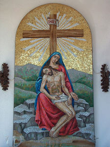 mosaico in vetro