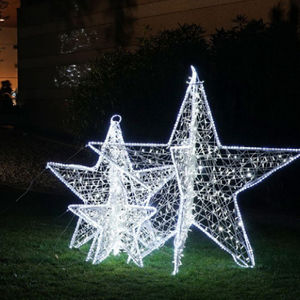 decorazioni natalizie luminose a LED