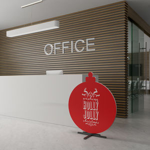 decorazione natalizia in PVC