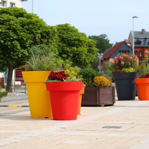 vaso da giardino in polietilene