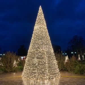 decorazione natalizia in fibra di vetro