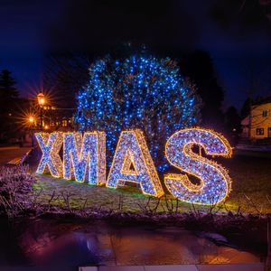 decorazioni natalizie luminose 3D