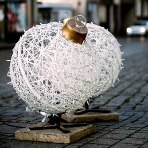 decorazione natalizia in fibra di vetro 1