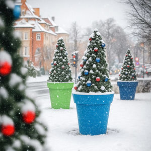 albero di Natale in PVC 1