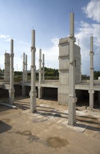 pilastro prefabbricato in cemento armato