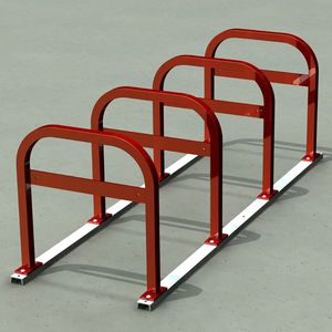rastrelliera per biciclette a pavimento 1