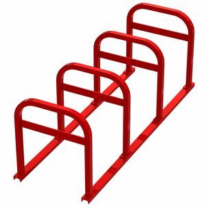 rastrelliera per biciclette a pavimento 1