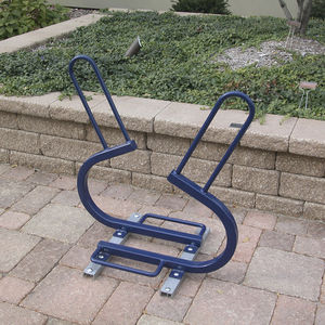 rastrelliera per biciclette a pavimento 1