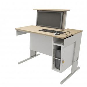 scrivania portacomputer. per open space 1