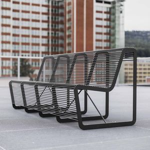 panca da giardino contemporanea 1