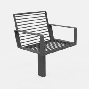 poltrona urbana contemporanea