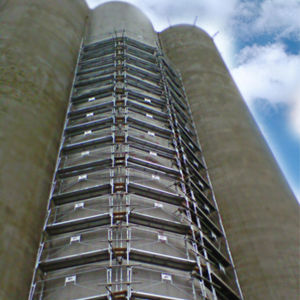 ponteggio in acciaio galvanizzato