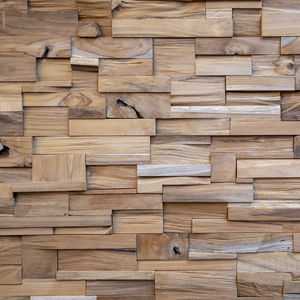 rivestimento murale in teak