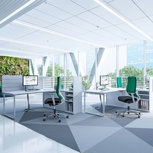 scrivania per open space