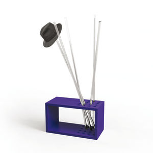 appendiabiti da terra / design originale / in MDF laccato / in Plexiglas®