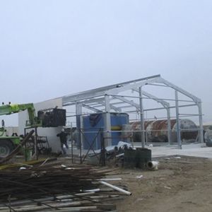 capannone in acciaio galvanizzato 1