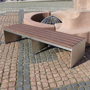 panca per spazi pubblici design minimalista