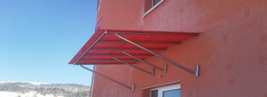 tettoia per terrazzo / da ingresso / per finestra / per porta