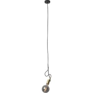 lampada a sospensione / vintage / in ottone spazzolato / LED