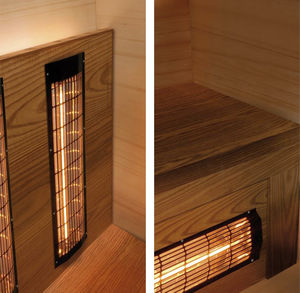 sauna ad infrarossi / contract / in legno / per interni