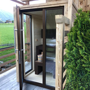 sauna finlandese / contract / prefabbricata / per esterni