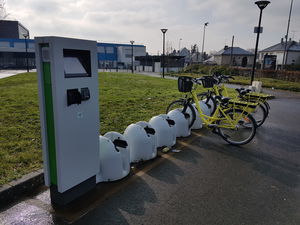 stazione di ricarica per bicicletta elettrica