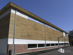 rivestimento di facciata a doghe