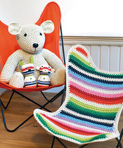 poltrona moderna / in cotone / per bambini