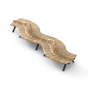 sedute su barra in legno