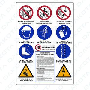 pannello informativo per cantiere