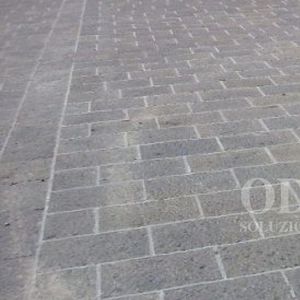 pavé in basalto