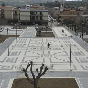 lastricato in calcestruzzo