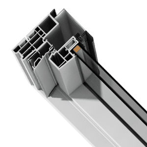 profilato per finestra in PVC