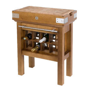 portabottiglie in legno