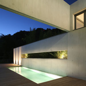 luce da incasso a pavimento / LED / tonda / quadrata