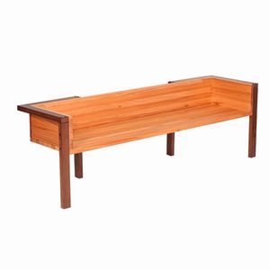 panca da giardino contemporanea