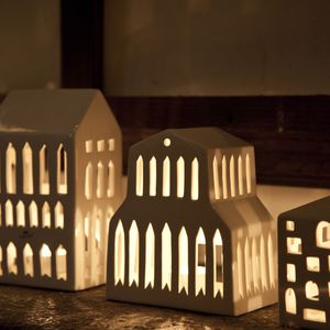 portacandelina in ceramica