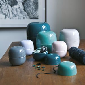 contenitori portaoggetti in ceramica