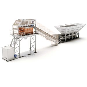 centrale di betonaggio mobile
