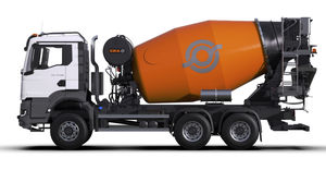 camion betoniera idraulico