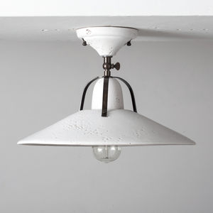 plafoniera in stile industriale