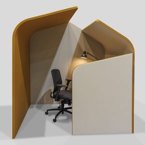 isola di privacy per ufficio acustica