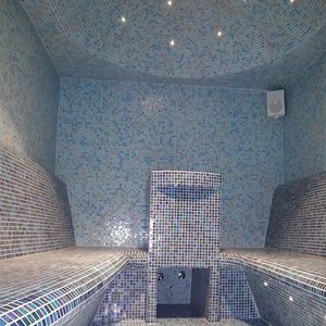 bagno di vapore con doccia integrata