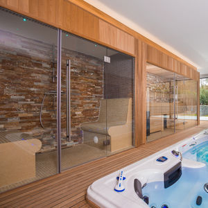 bagno di vapore con doccia integrata 1