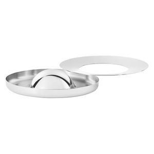 portacenere in acciaio inox