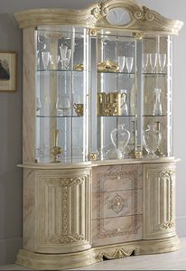 credenza con alzata in stile 1