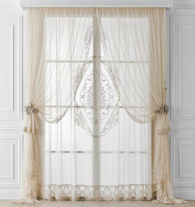tendina voile a fiori 1