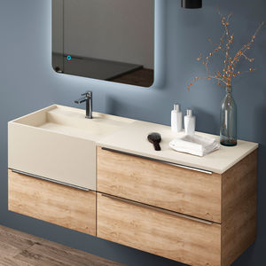 piano lavabo in pietra naturale