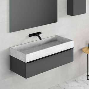piano lavabo in pietra naturale