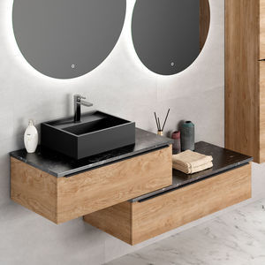 piano lavabo in pietra naturale